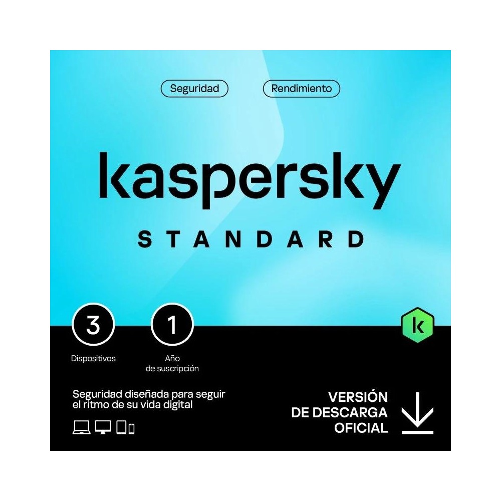 Kaspersky Standard 3L 1A ESD