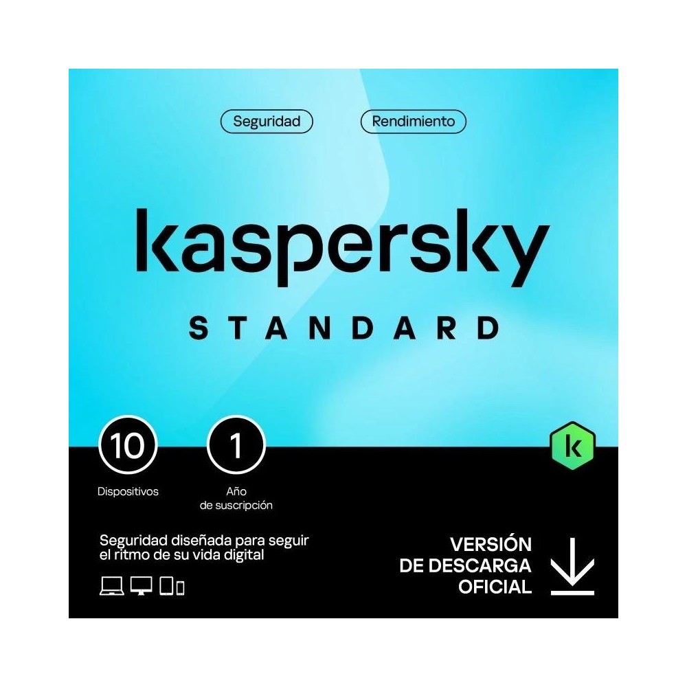 Kaspersky Standard 10L 1A ESD