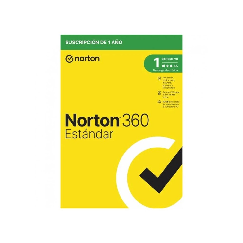 NORTON 360 STANDARD 10GB ES 1L 1A ESD