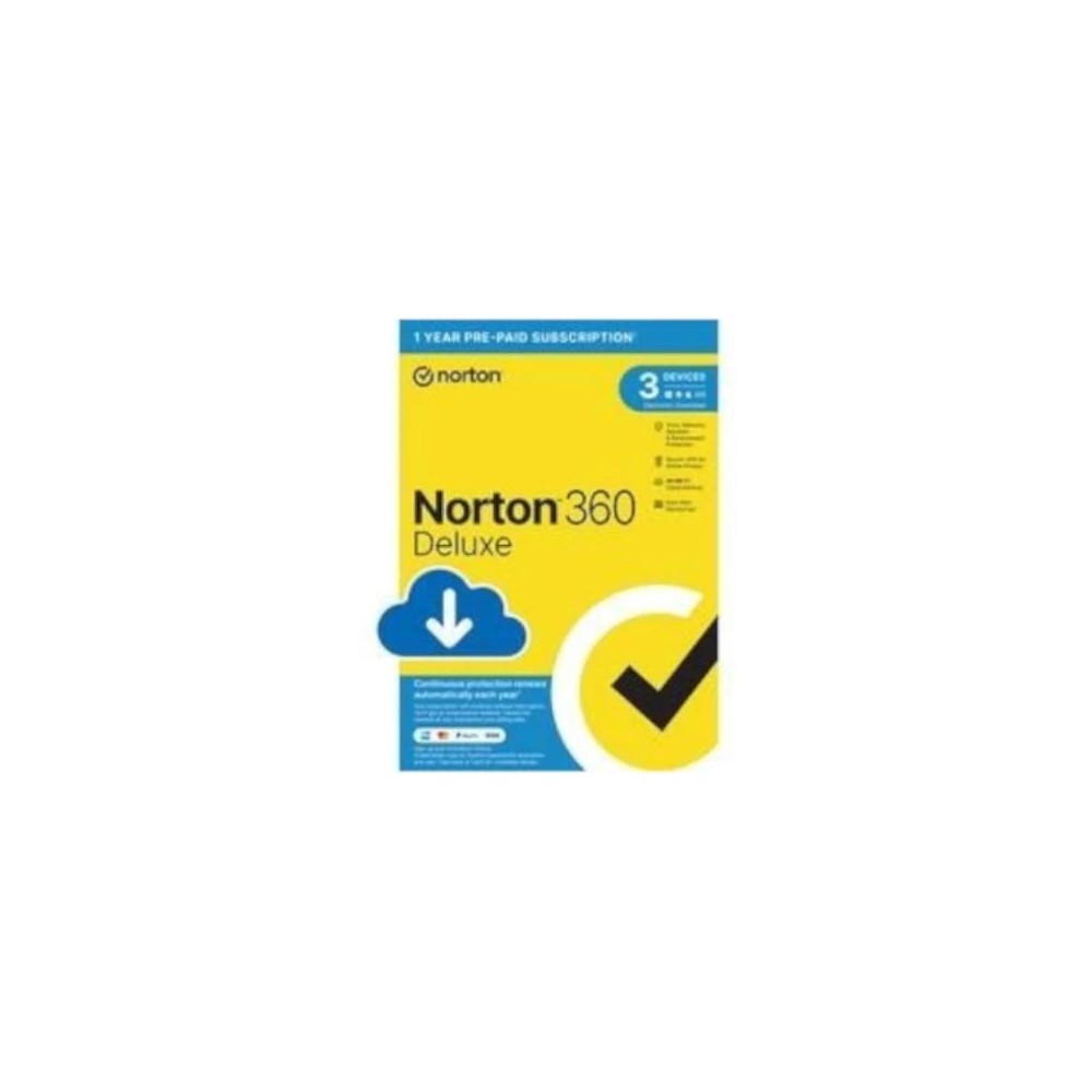 NORTON 360 DELUXE 25GB ES 1U 3L 1A ESD