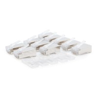 Nanocable Conector RJ45 8 hilos FTP Cat6 10 Uds