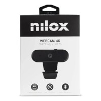 Nilox Webcam 4k Enfoque Auto Negro