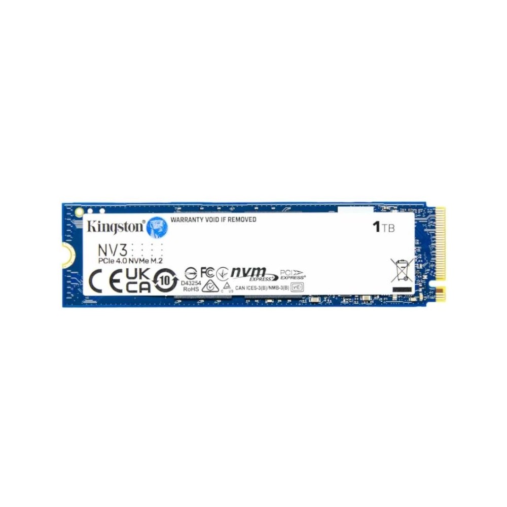 Kingston NV3 SSD 1TB PCIe NVMe Gen 40