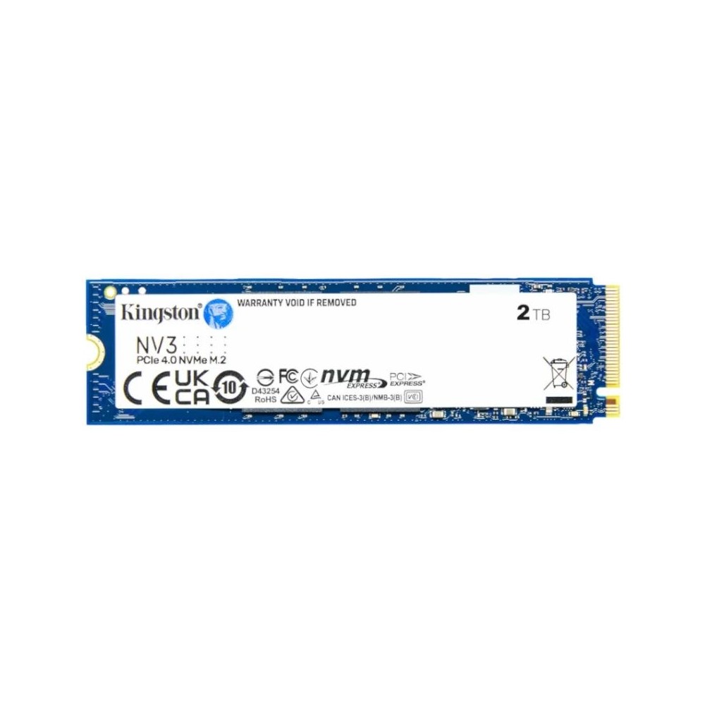 Kingston NV3 SSD 2TB PCIe NVMe Gen 40