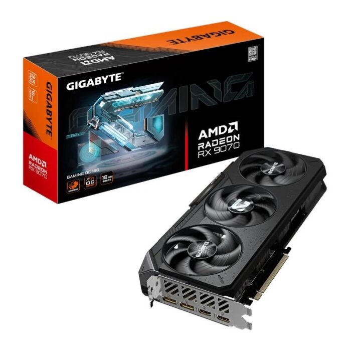 Gigabyte VGA AMD RX 9070 GAMING OC 16GB - Imagen 1