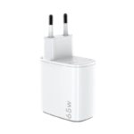 Celly Cargador Gan 1Usb 2Usb-C 65w WH - Imagen 2
