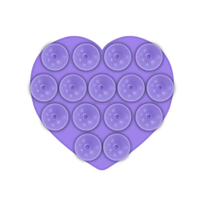 Celly Ventosa corazón Morado - Imagen 1