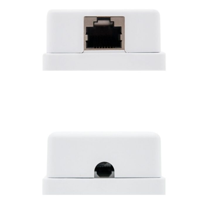 Nanocable Roseta Superficie CAT.6 FTP 1Toma Blanco - Imagen 1
