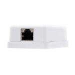 Nanocable Roseta Superficie CAT.6 FTP 1Toma Blanco - Imagen 2