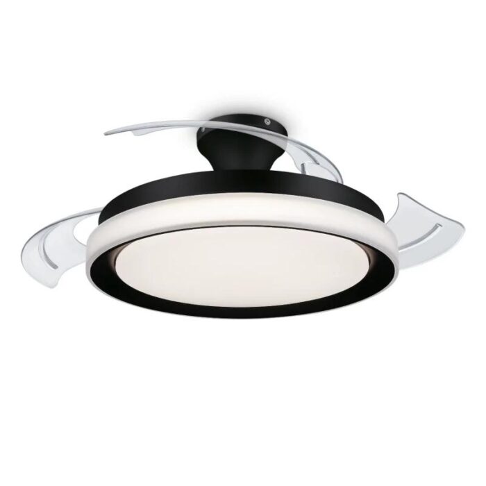 PHILIPS Ventilador techo Luz Bliss DC 28w Negro - Imagen 1