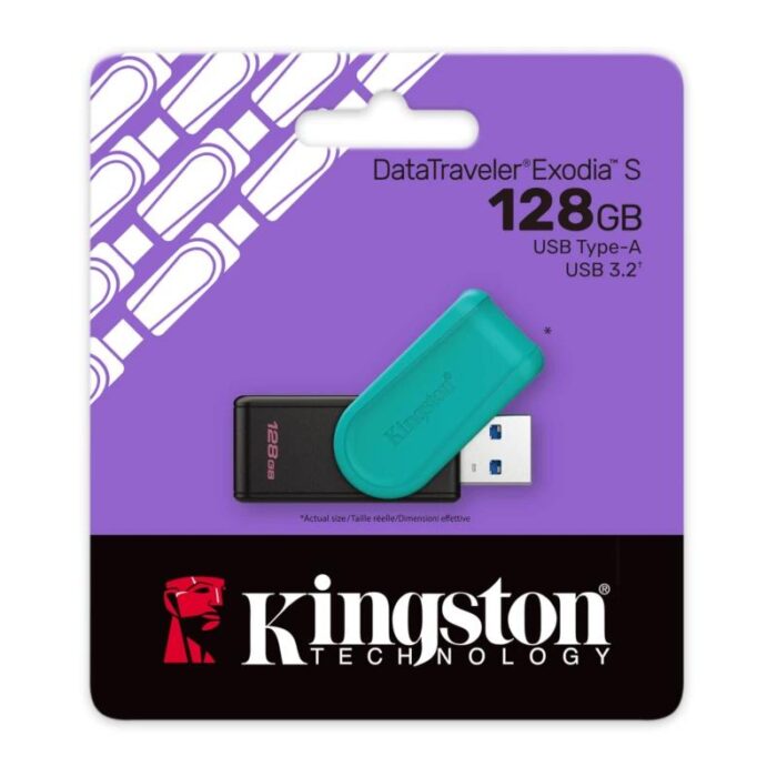 Kingston DataTraveler Exodia S 128GB USB 3.2 Gen 1 - Imagen 3