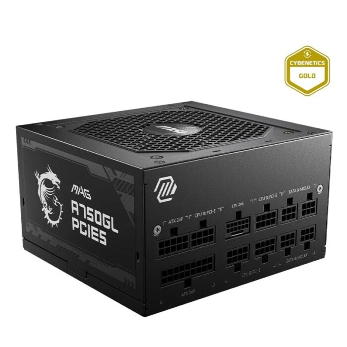 MSI Fuente Alimentación MAG A750GL PCIE5 II 750ATX - Imagen 1