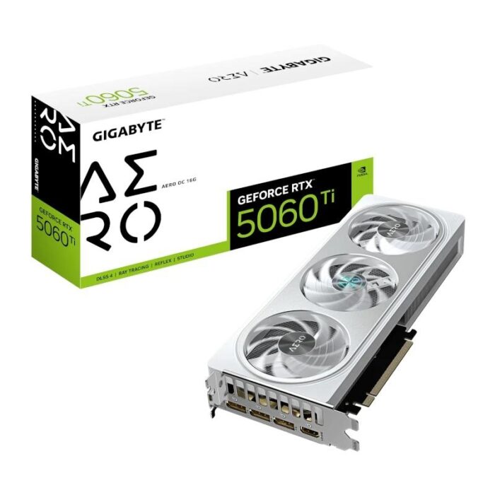 Gigabyte VGA NVIDIA RTX 5060 TI AERO OC 16GB DDR7 - Imagen 1