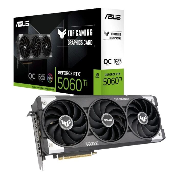 ASUS VGA NVIDIA TUF RTX 5060 TI OC 16G GAMING DDR7 - Imagen 1