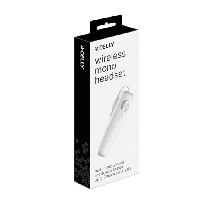 Celly Auricular mono Bluetooth Blanco - Imagen 4