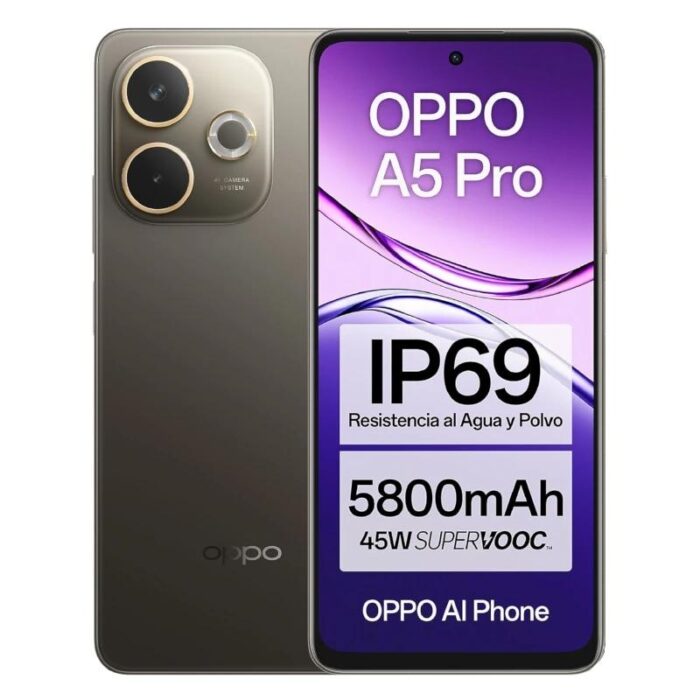 OPPO A5 Pro 6.67" HD+ 256GB 8(+8)GB Black Brown - Imagen 1
