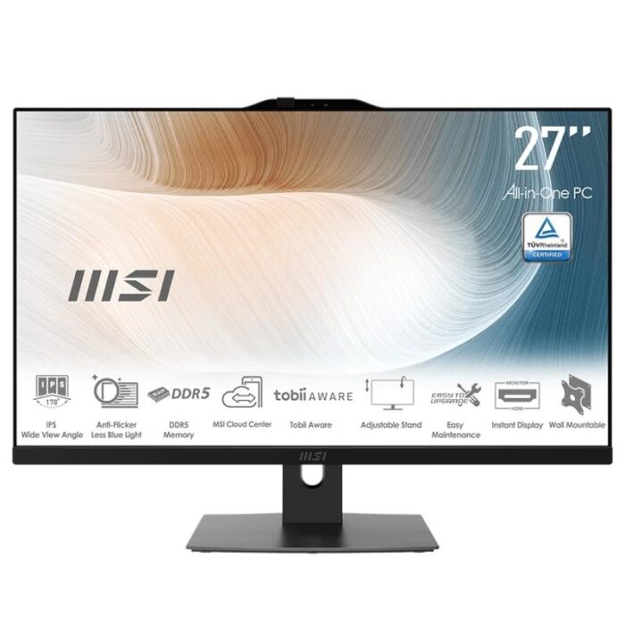 MSI AM272P-1097XES i5-120U 16GB 500 DOS 27" Negro - Imagen 1