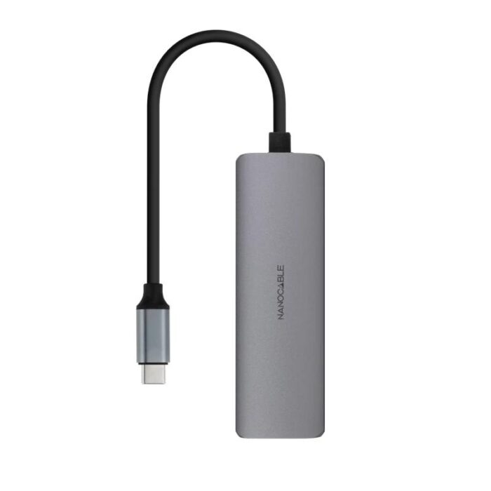 Nanocable Conversor USB-C Ethernet carga PD - Imagen 2