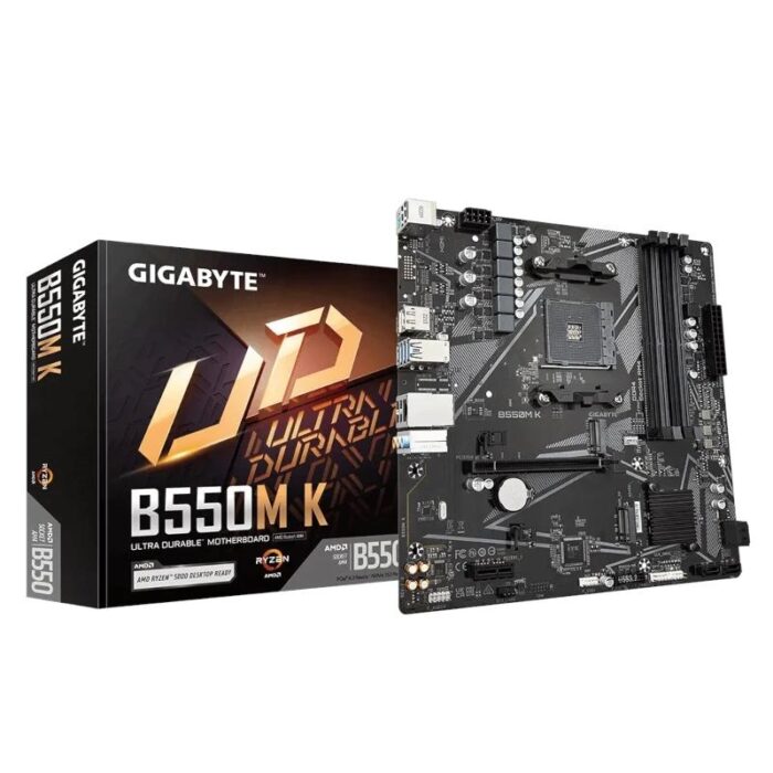 Gigabyte Placa Base B550M K mATX AM4 - Imagen 1