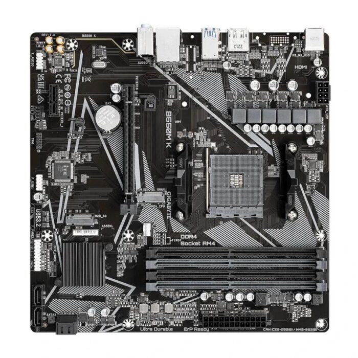 Gigabyte Placa Base B550M K mATX AM4 - Imagen 3