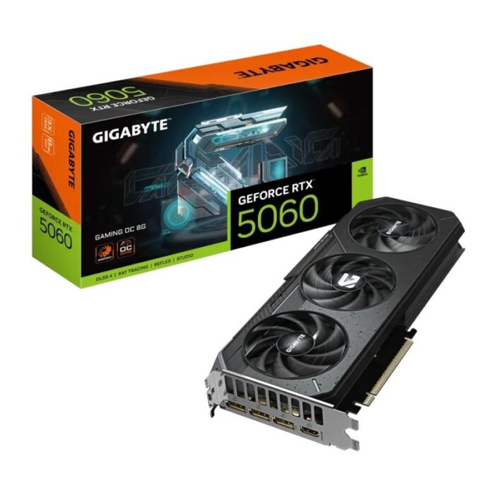 Gigabyte VGA NVIDIA RTX 5060 GAMING OC 8GB DDR7 - Imagen 1