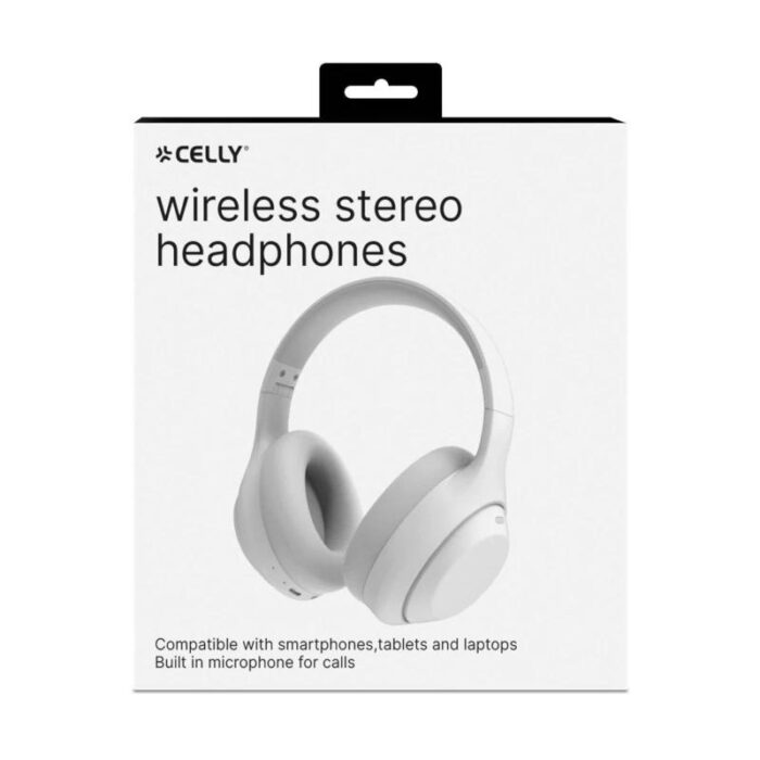 Celly Auricular Diadema Inalámbrico WAVEBEAT Blanc - Imagen 4