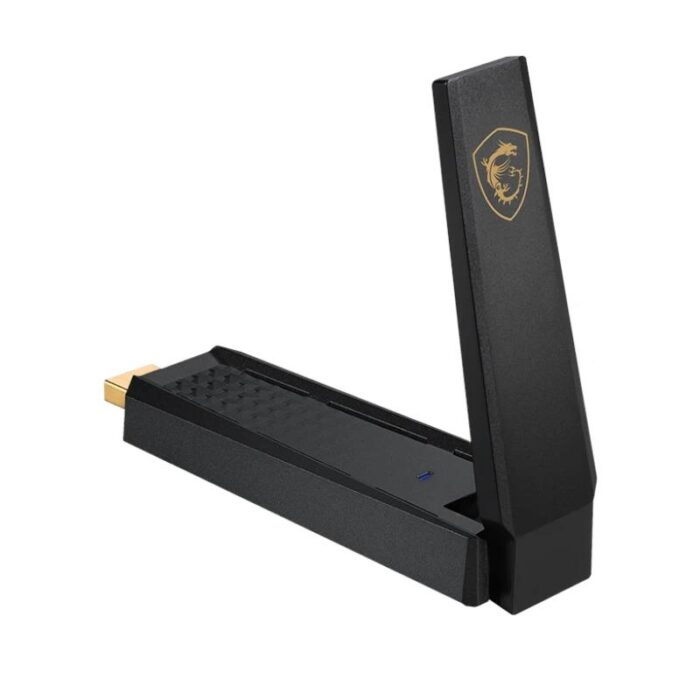 MSI GUAXE54 AXE5400 WiFi6E USB Adapter - Imagen 1
