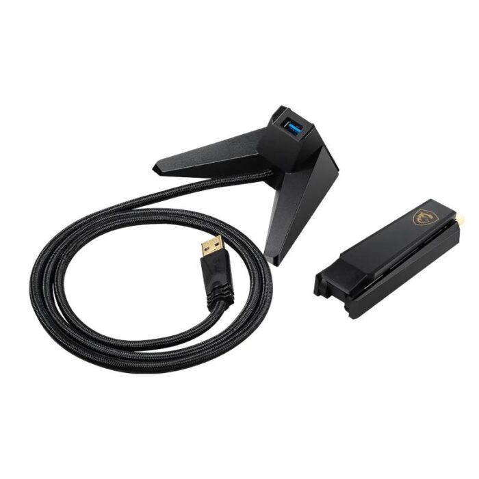 MSI GUAXE54 AXE5400 WiFi6E USB Adapter - Imagen 4