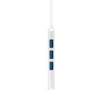Nanocable Hub USB 3.0 4 x USB 3.0 10cm. Gris - Imagen 2