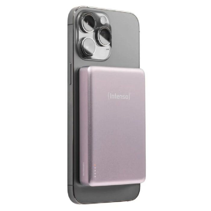 Intenso Powerbank MW10000 MagSafe Rosado - Imagen 1