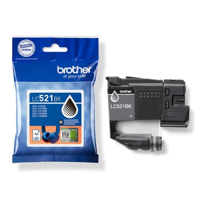 Brother Cartucho LC521BK Negro - Imagen 3