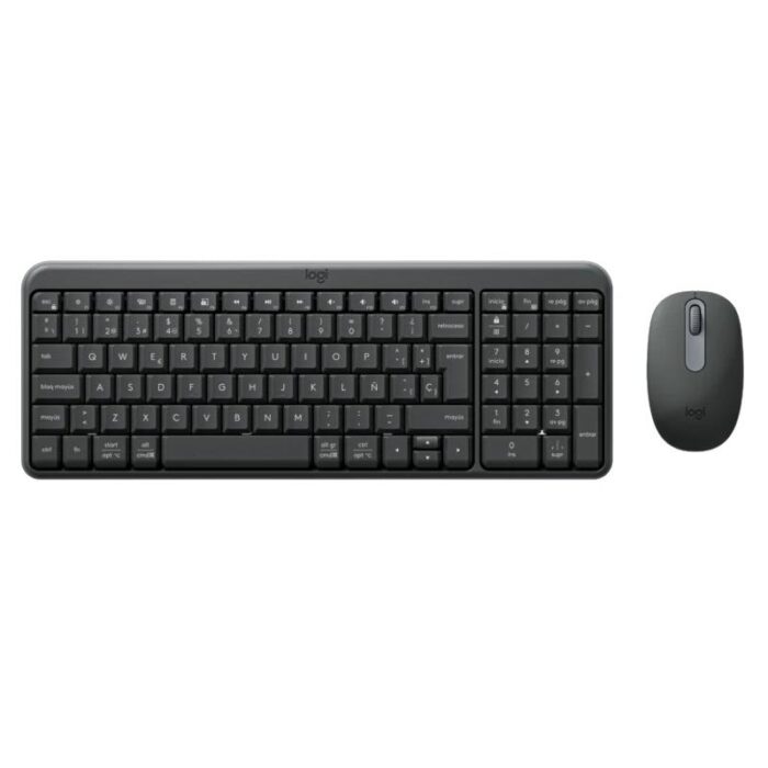 Logitech Teclado+raton MK250 bluet Negro - Imagen 1