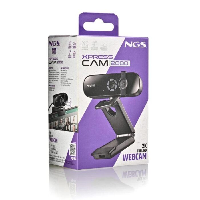 NGS Webcam PC full 2K (2560X1440) Usb 2.0 - Imagen 4