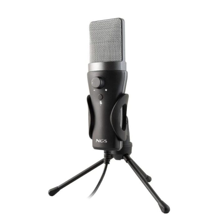 NGS Micrófono PC Usb con soporte tripode - Imagen 1