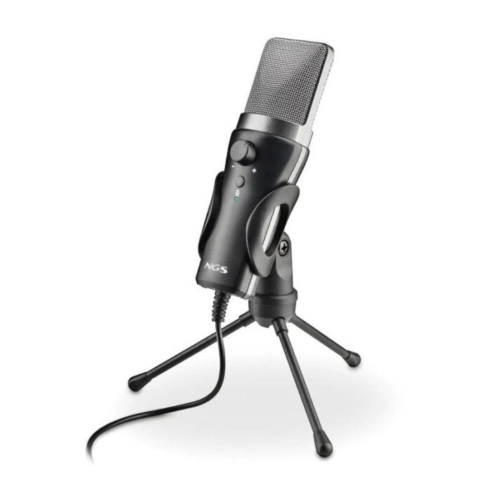 NGS Micrófono PC Usb con soporte tripode - Imagen 2