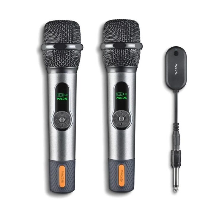 NGS Micrófonos inalámbricos Vocales Pack 2 - Imagen 1