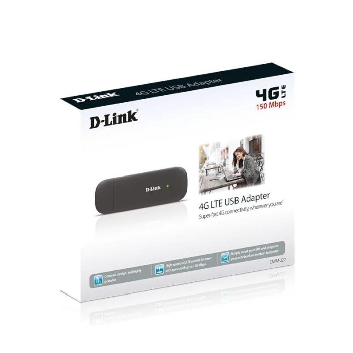 D-Link DWM-222/R 4G LTE USB Adapter SIM 3G/4G - Imagen 3